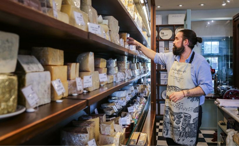The Fine Cheese Co shop in Bath